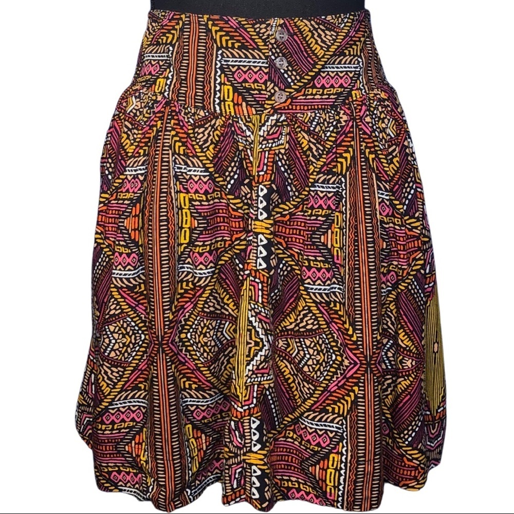 Vince Camuto Colorful Print Skirt